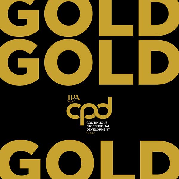 elvis awarded IPA CPD Gold for the third year running