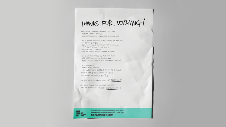 Thanks for Nothing