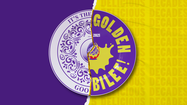 Creme Egg Golden Goobilee Memorabilia