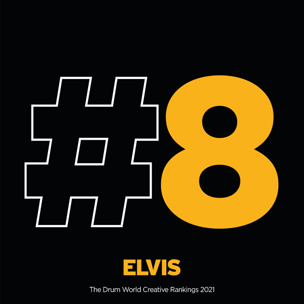 elvis the 8th Most Successful UK Agency in Global Creative Rankings