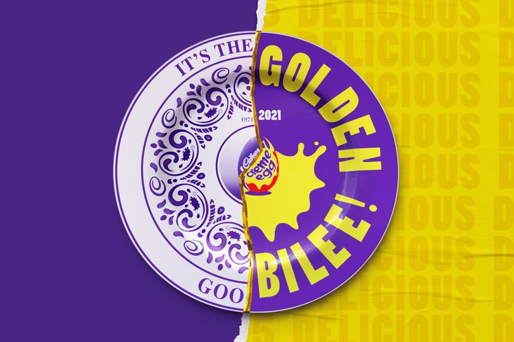 Creme Egg Plate