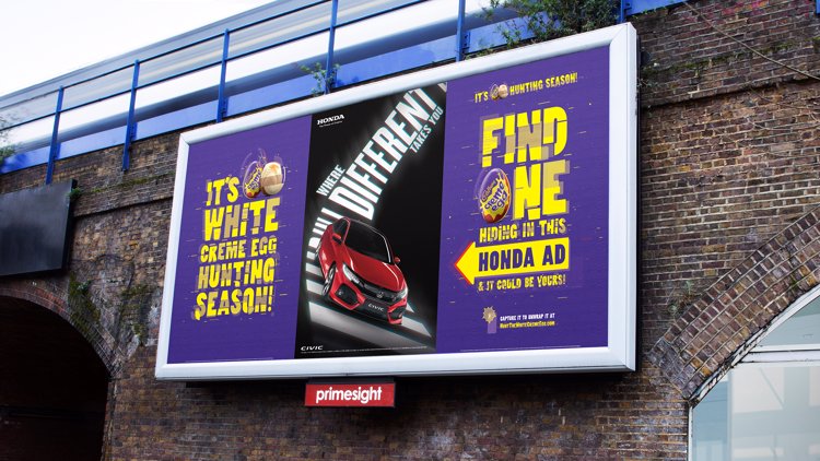 Hunt the White Creme Egg